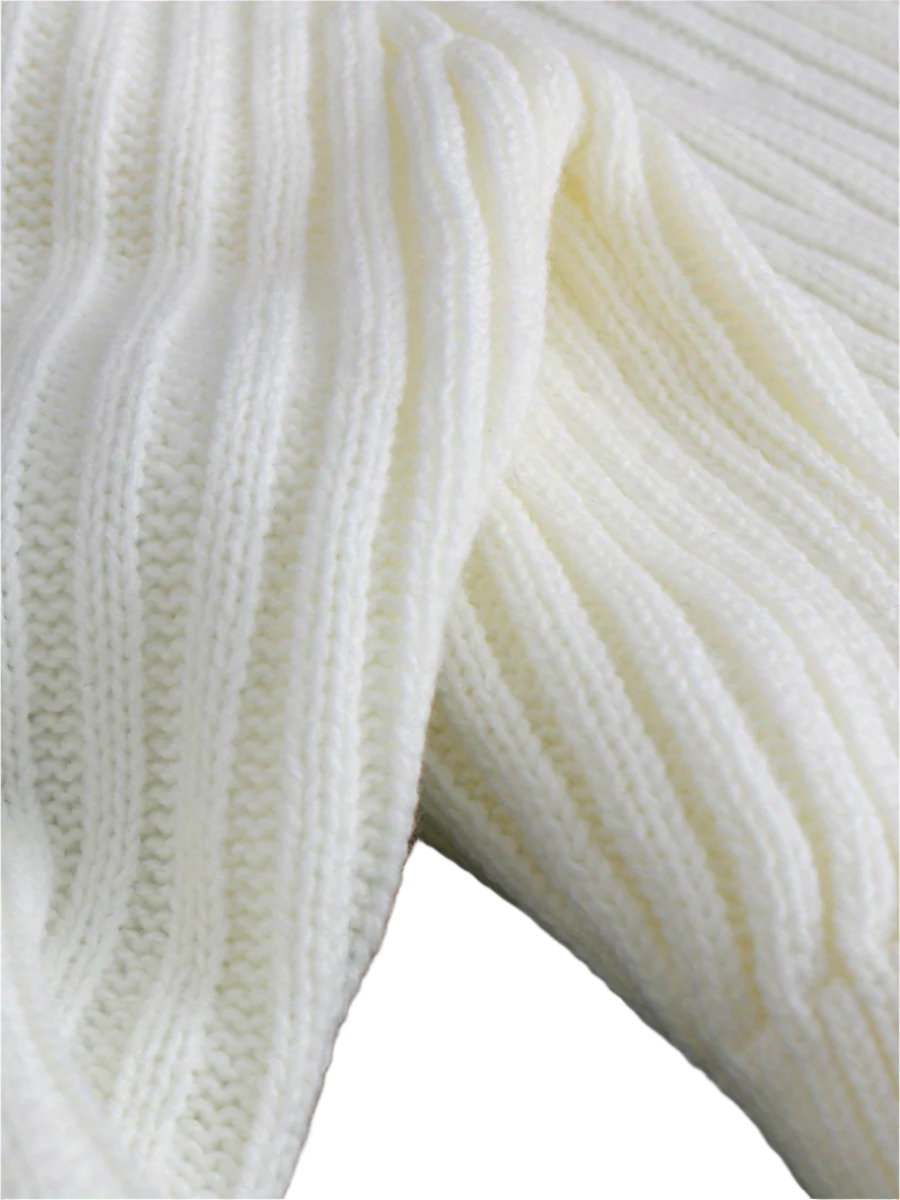 Linnétröja med asymmetrisk halsringning