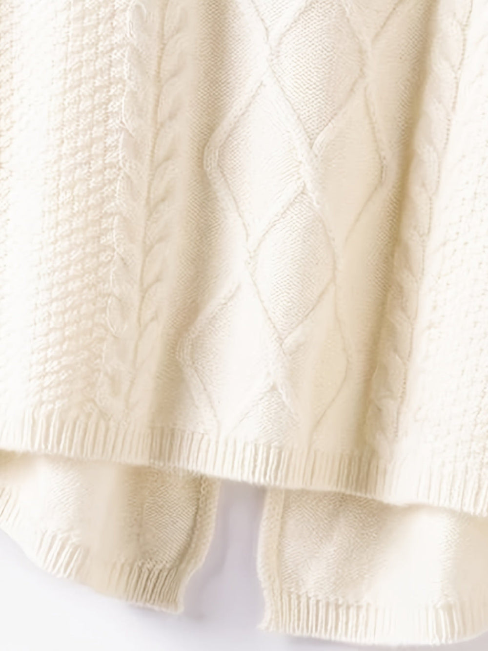 Cardigan stickad tröja