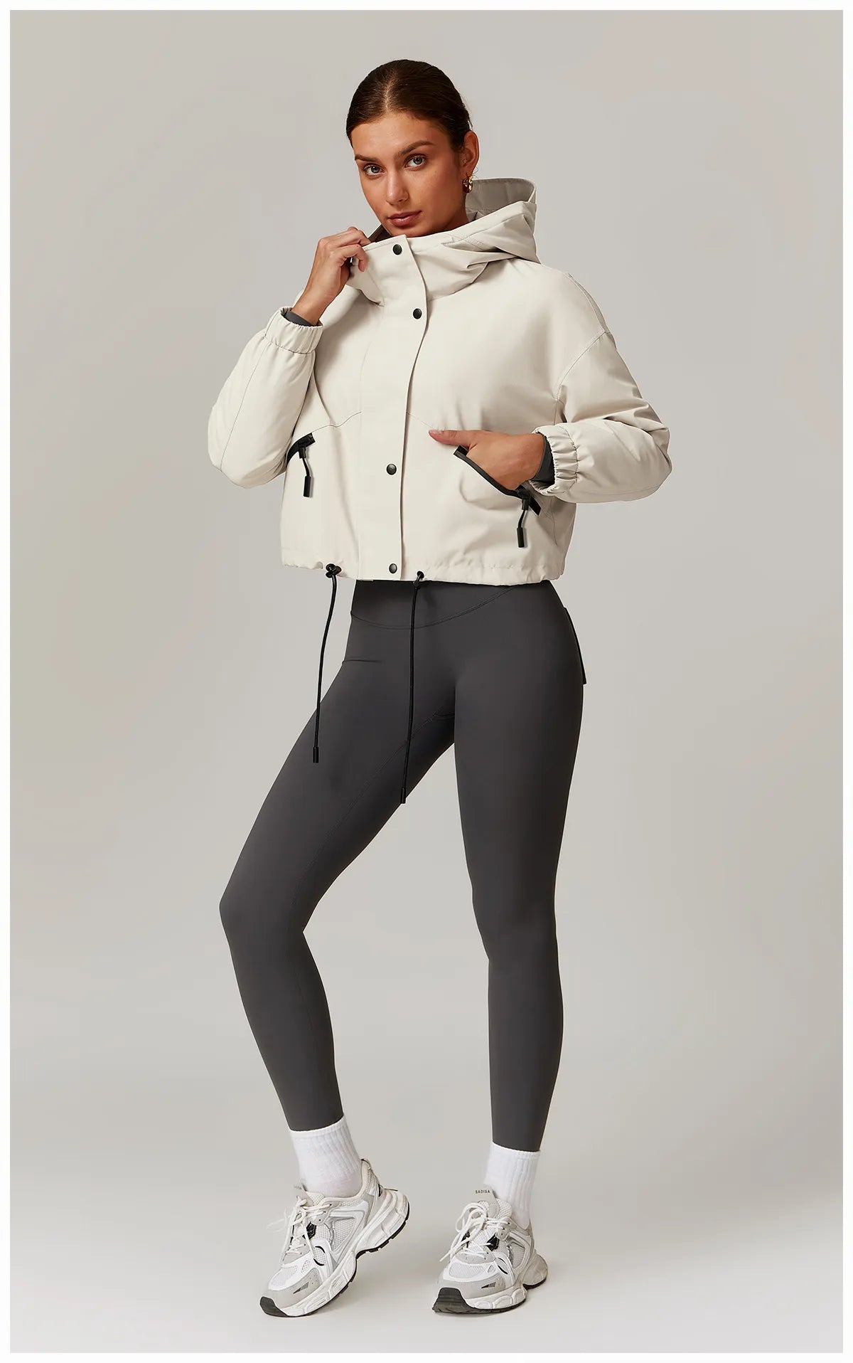 Varm och bekväm jacka med smal passform