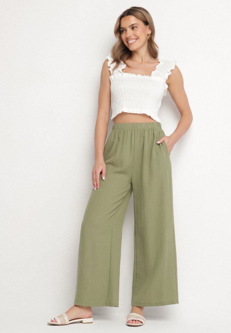 Wide leg pants