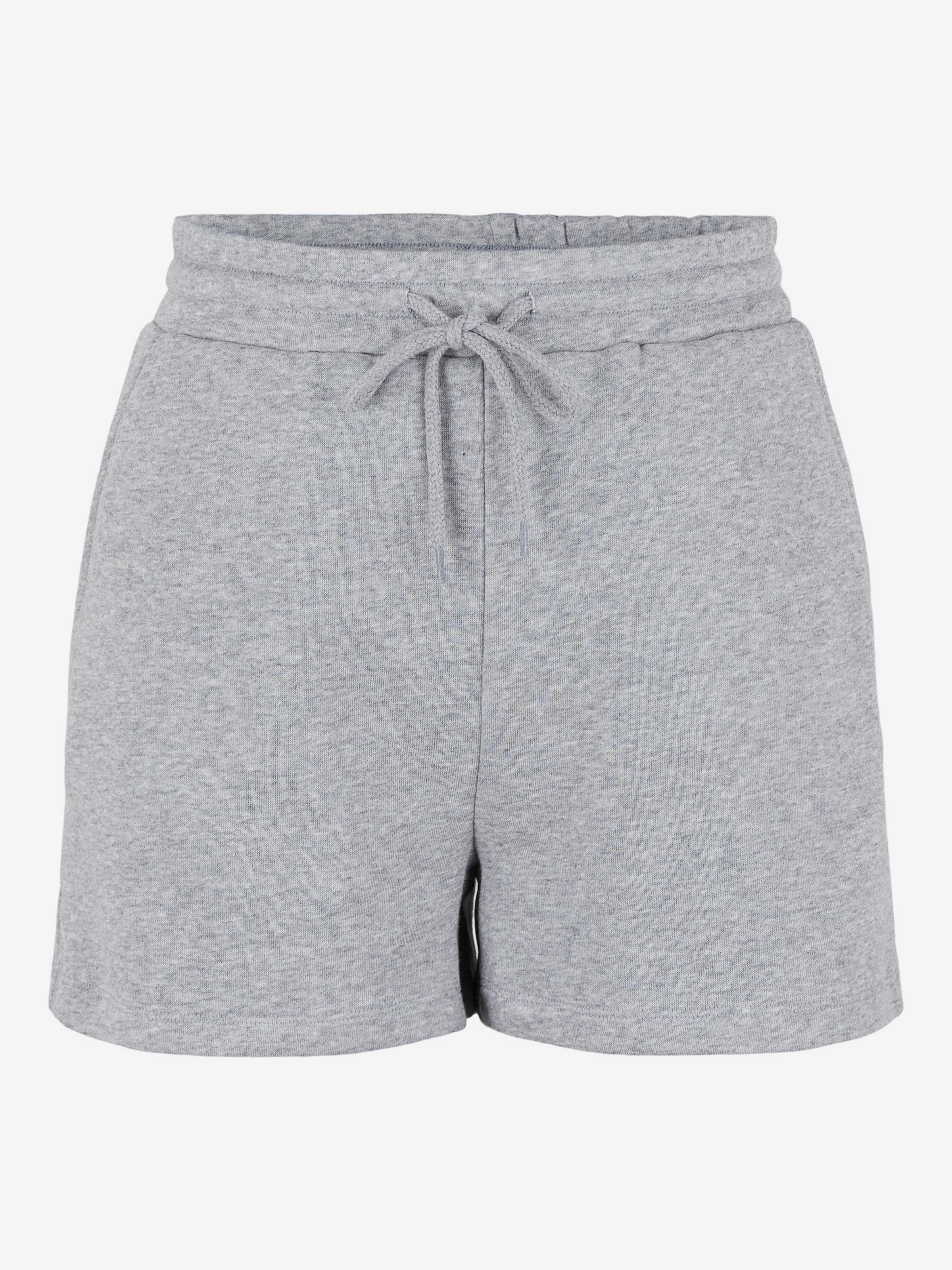 Soft sweat shorts with drawstring