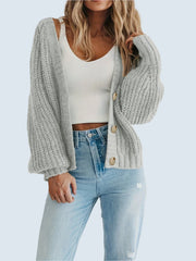 Bouttons kofta för kvinnor