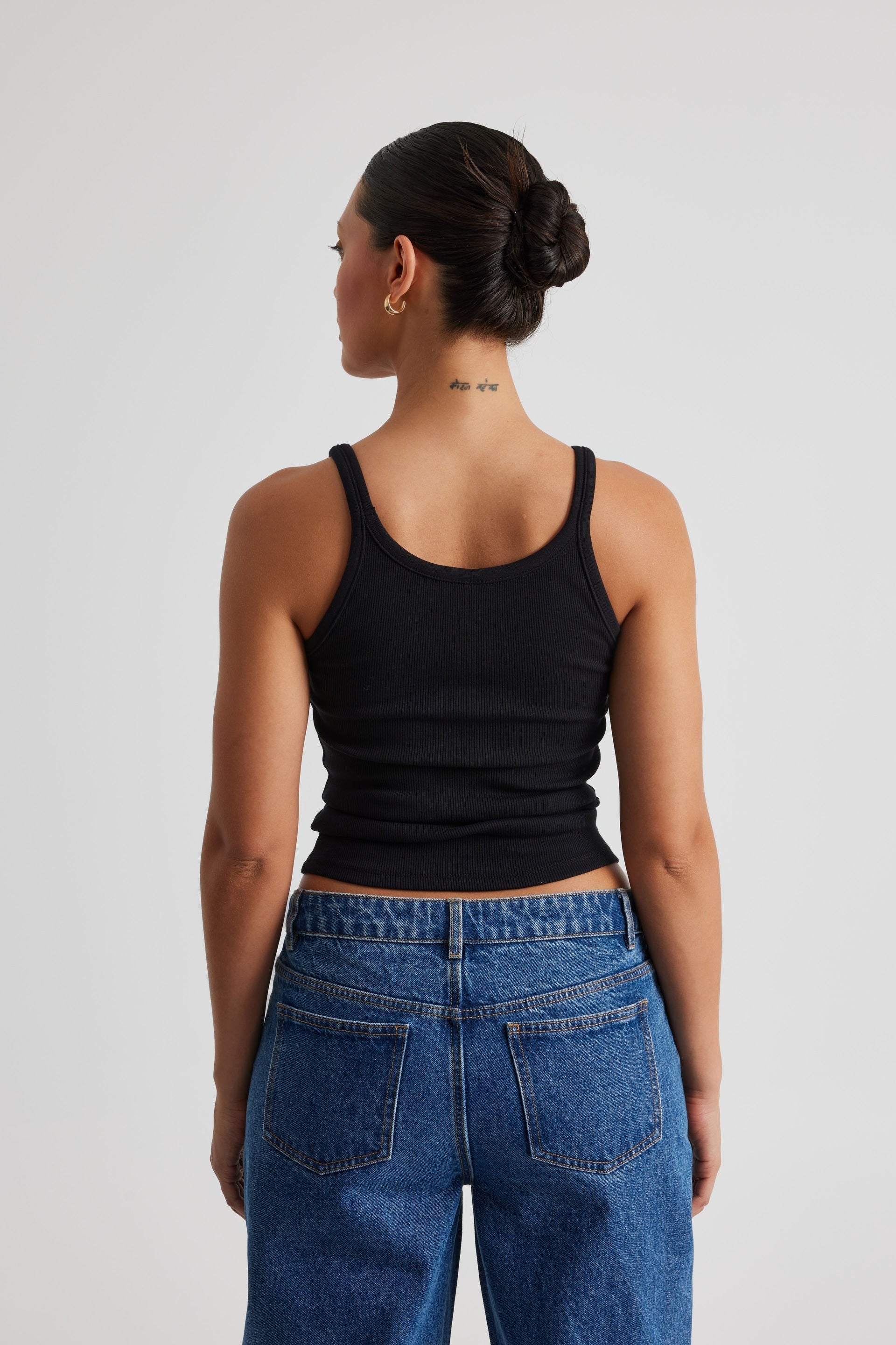Classic ribbed tank top
