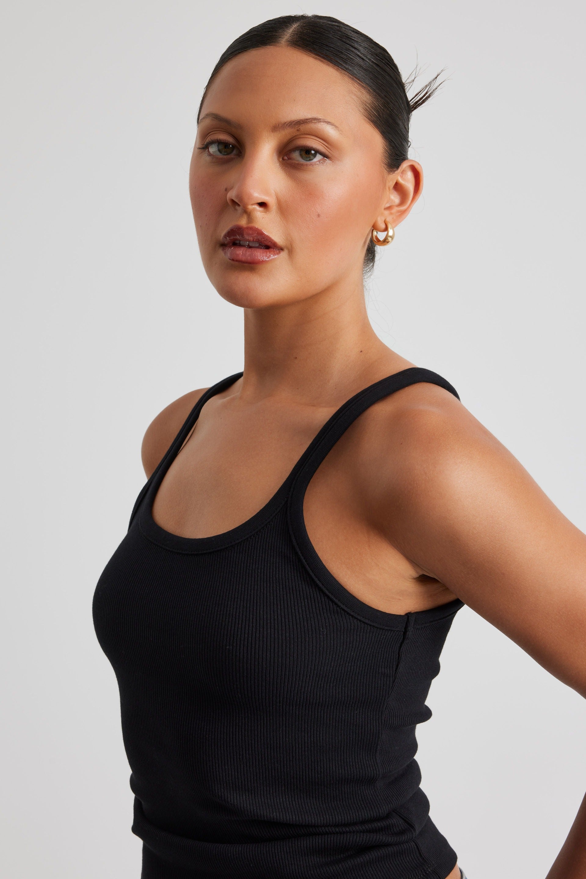 Classic ribbed tank top