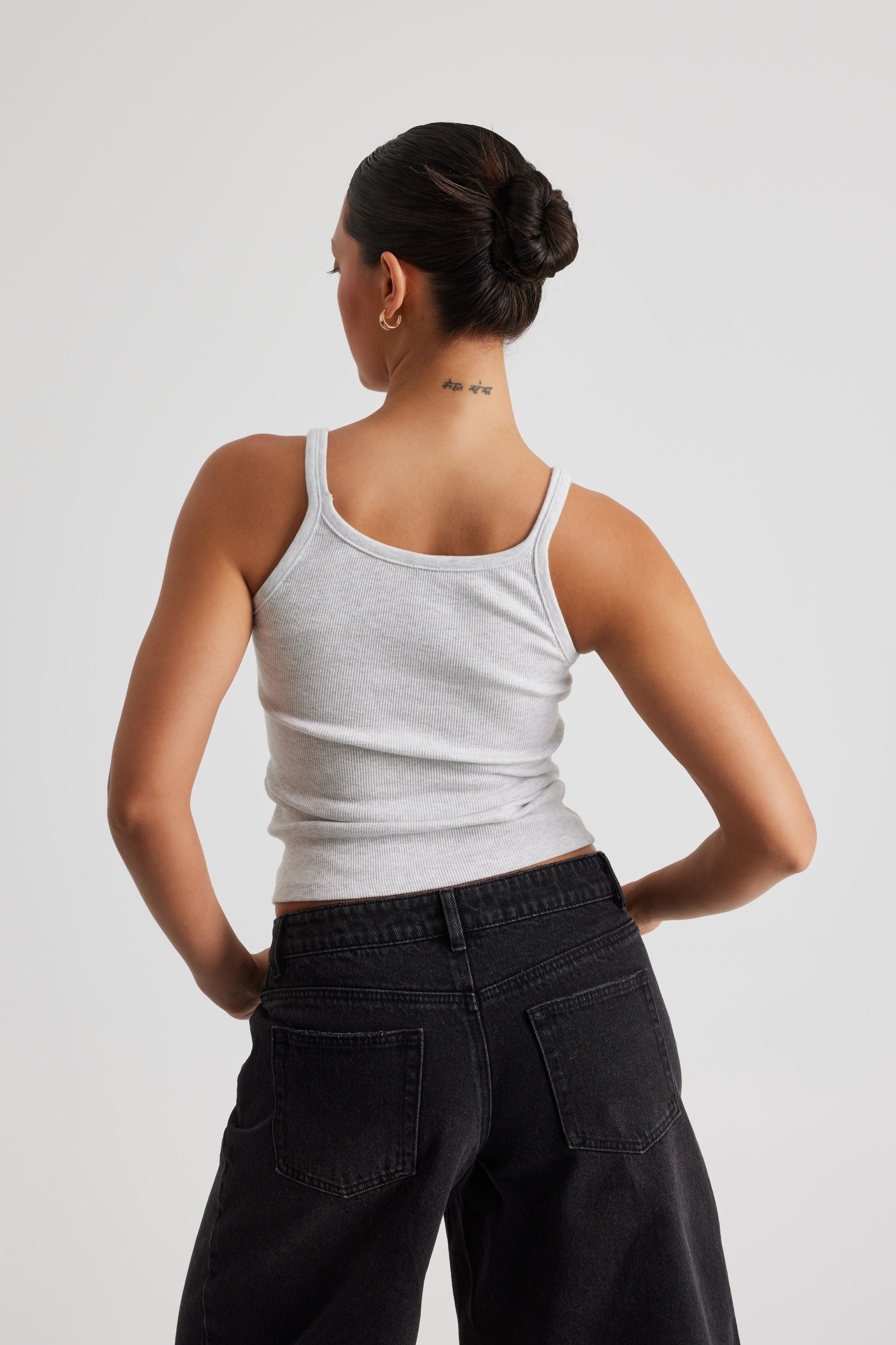 Classic ribbed tank top