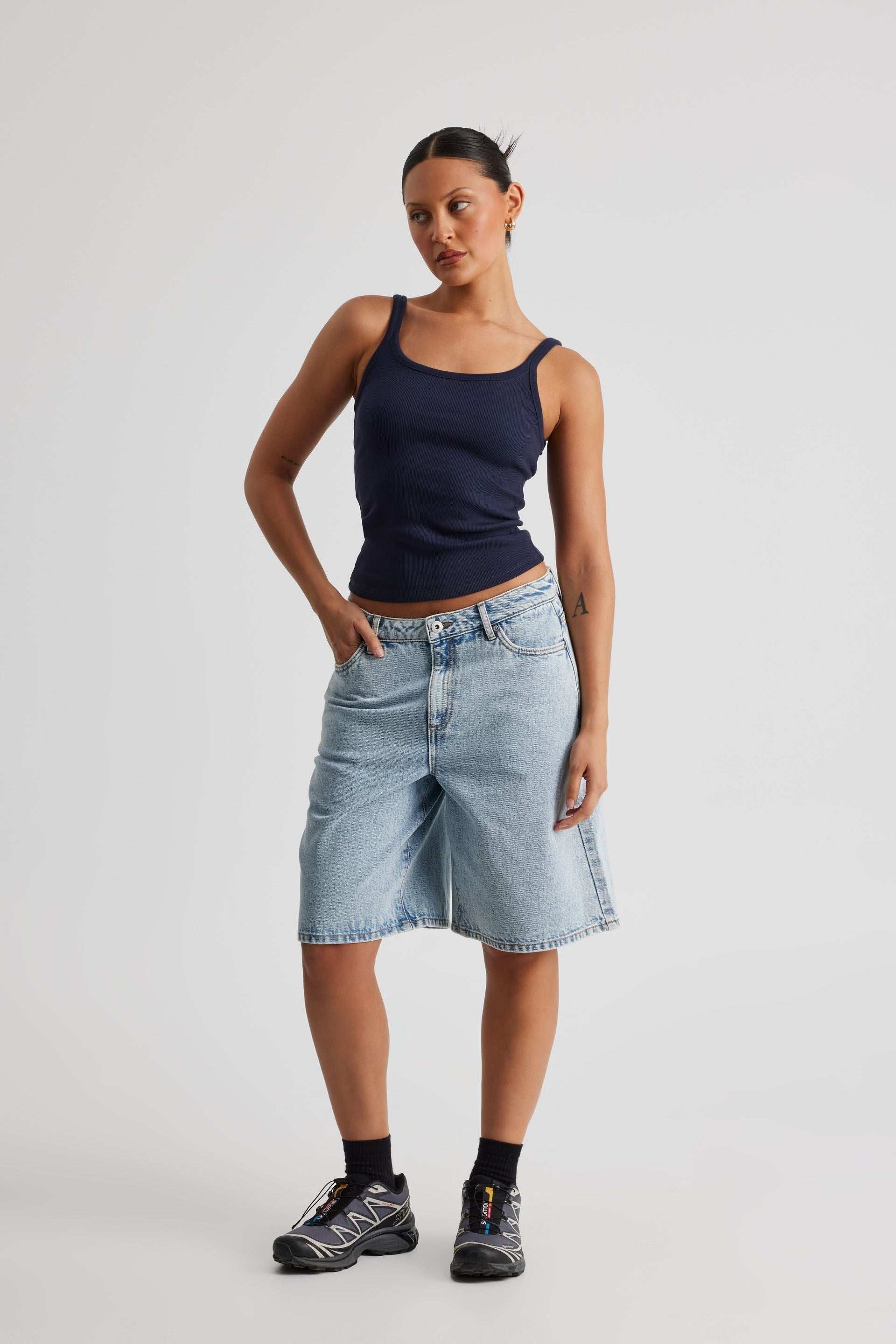 Classic ribbed tank top