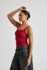 Classic ribbed tank top