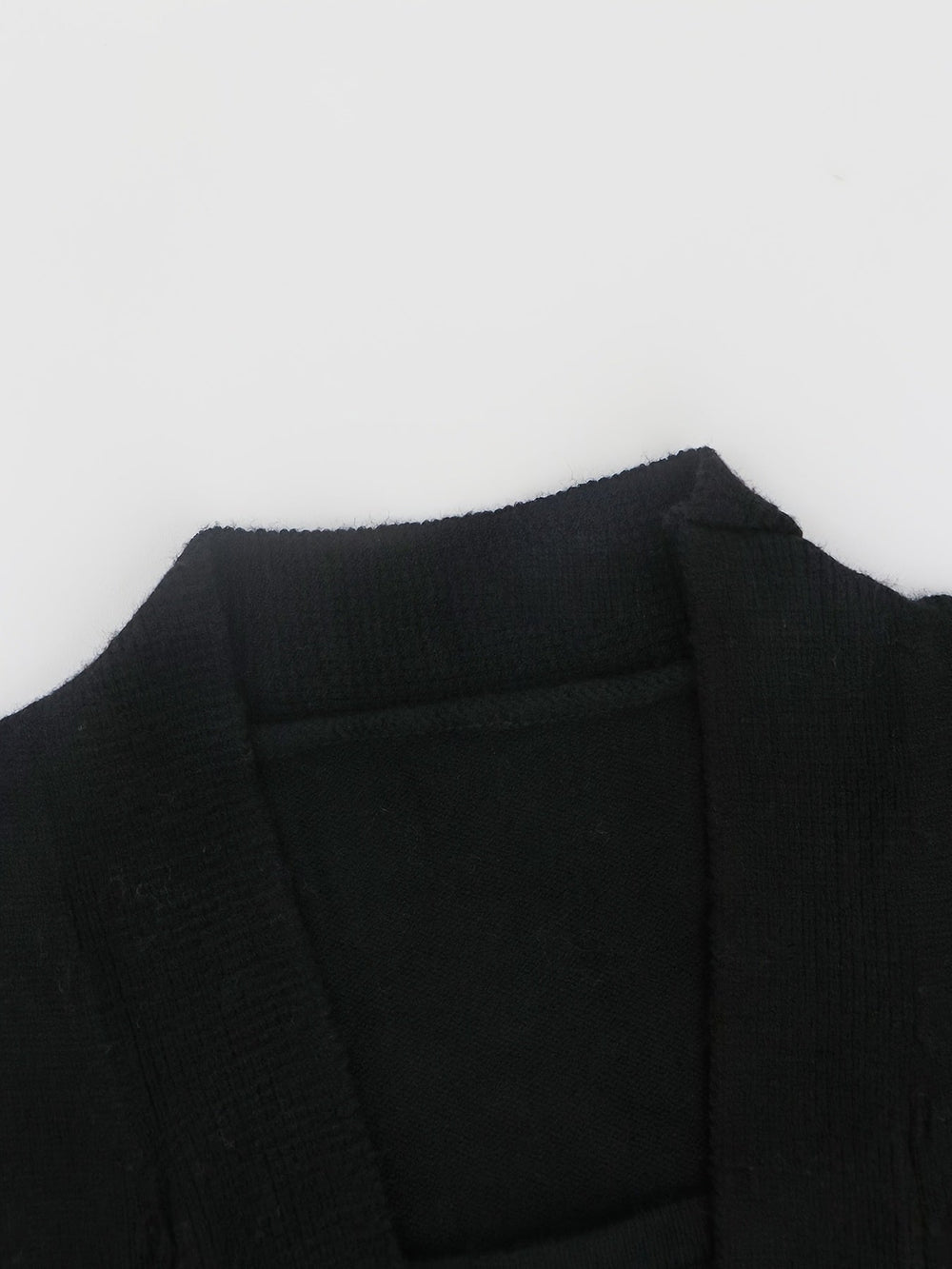 Mjuk tröja med framskärning