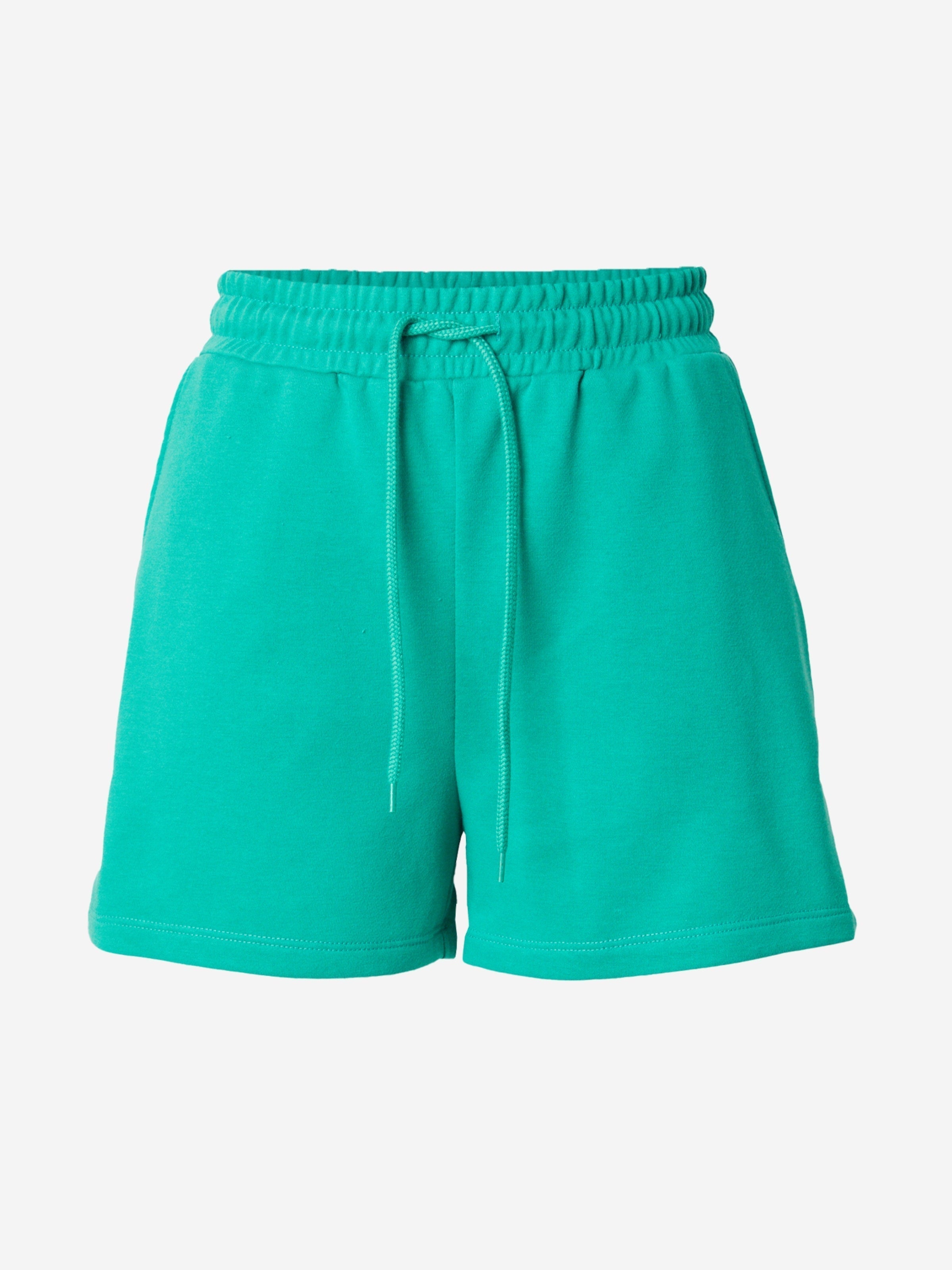 Soft sweat shorts with drawstring