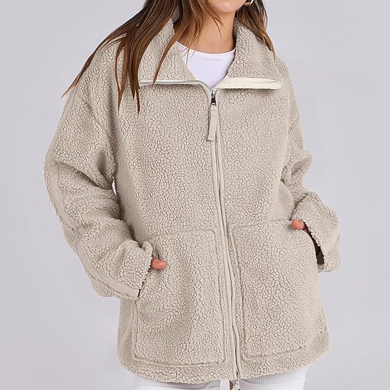 Turtleneck-kappa i varm ull