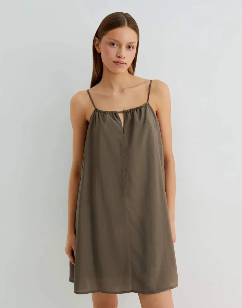 Spaghetti strap summer dress