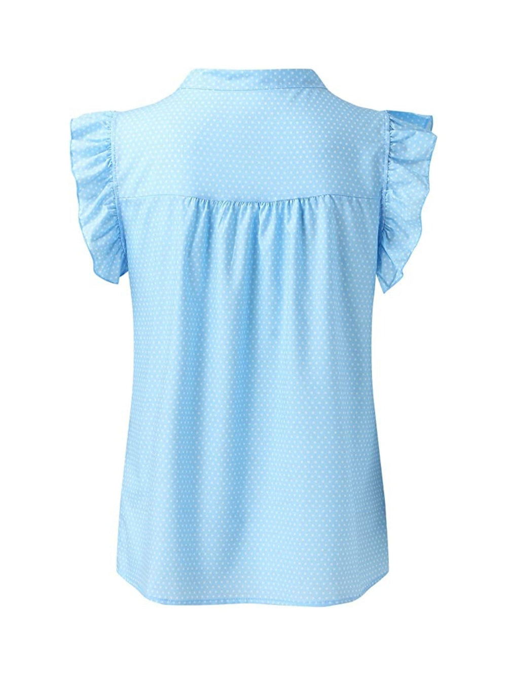 T-tröja med rosett och prickar