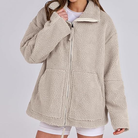 Turtleneck-kappa i varm ull