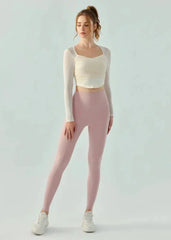 Snodd sport-T-shirt med bar rygg