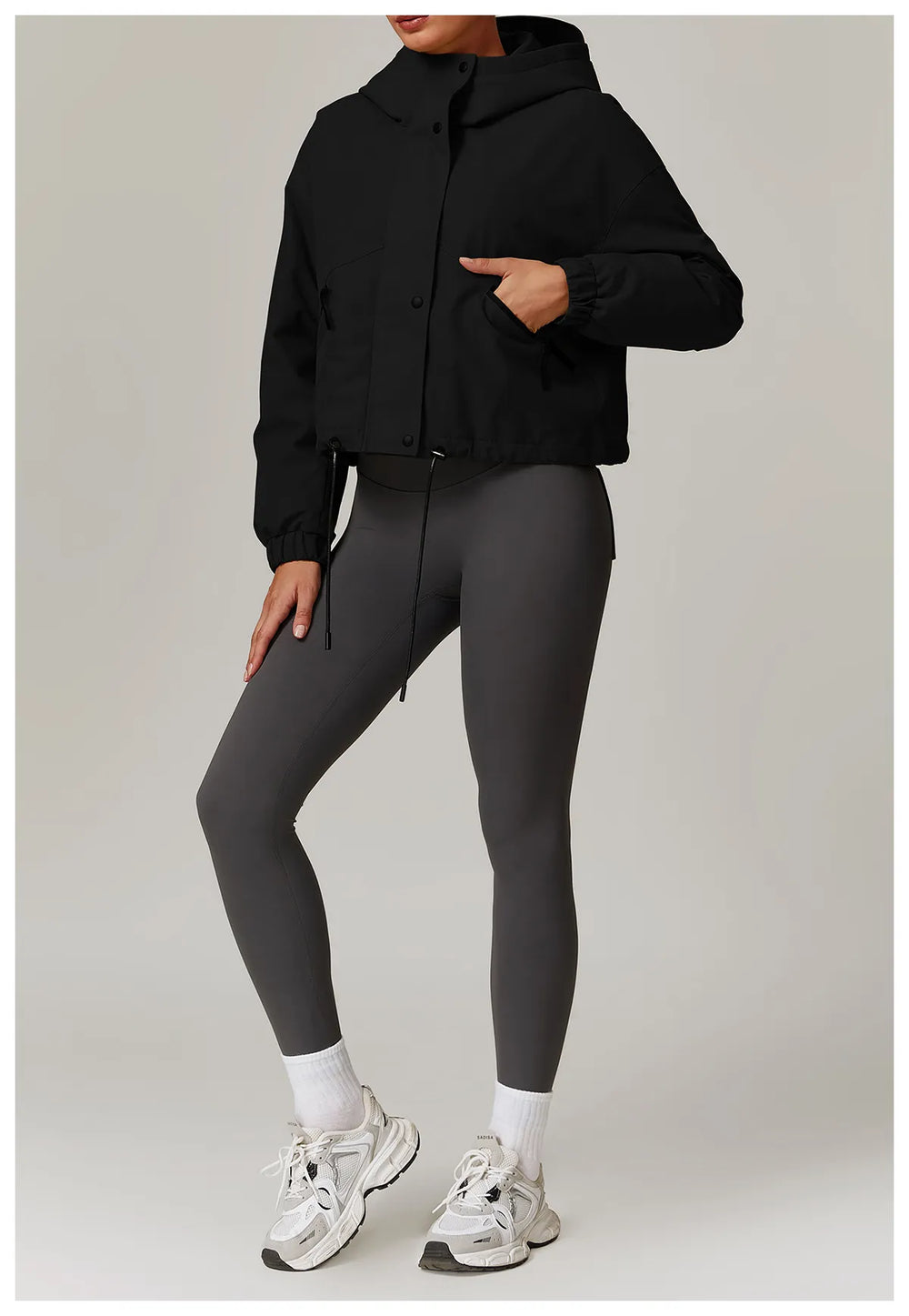 Varm och bekväm jacka med smal passform