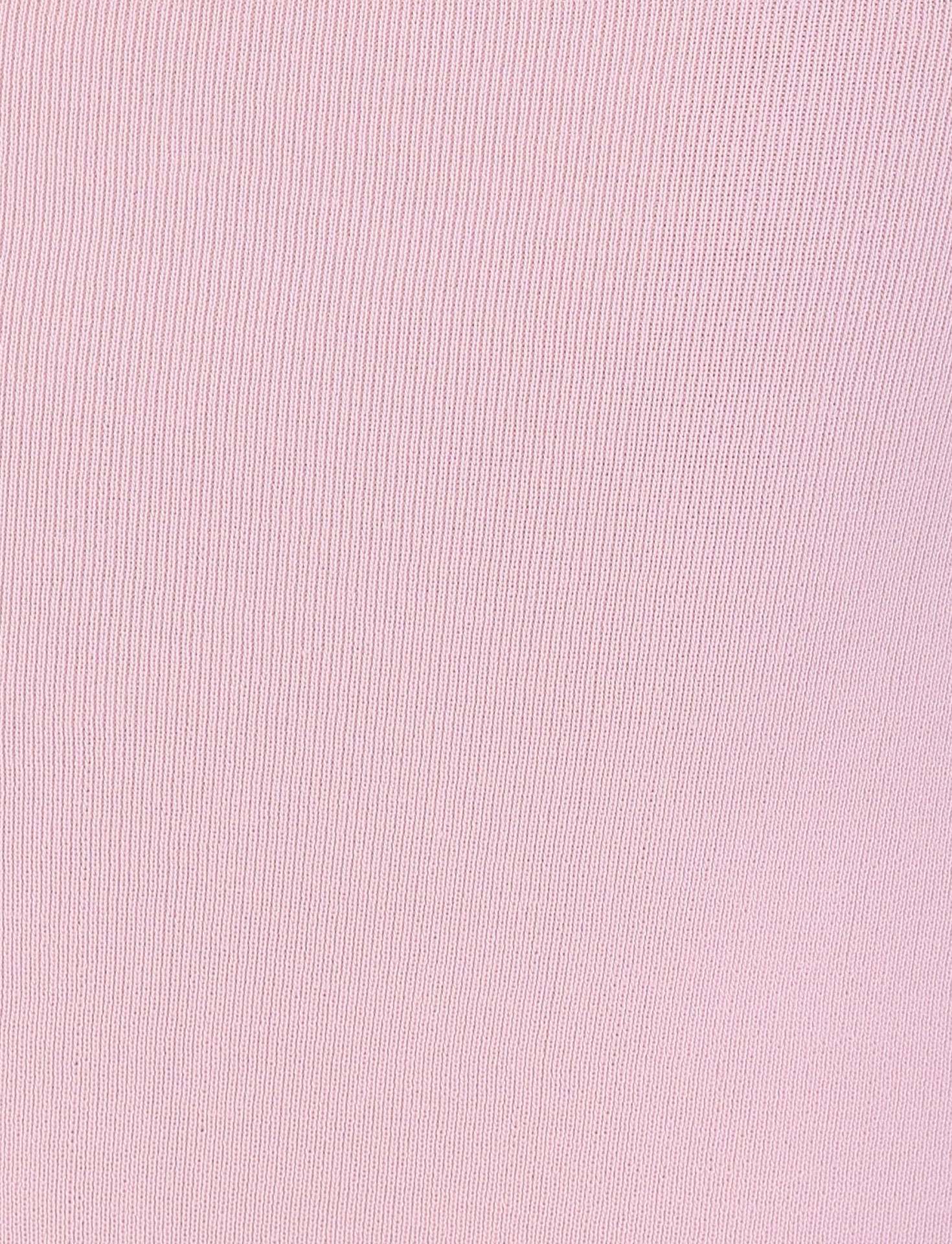 Rosa slim fit topp utan axlar