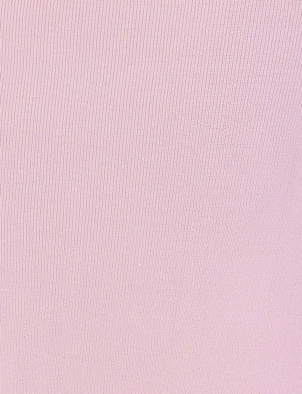 Rosa slim fit topp utan axlar