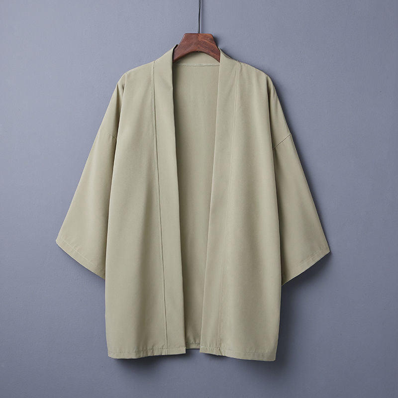 Tunn cardigan utan knappar