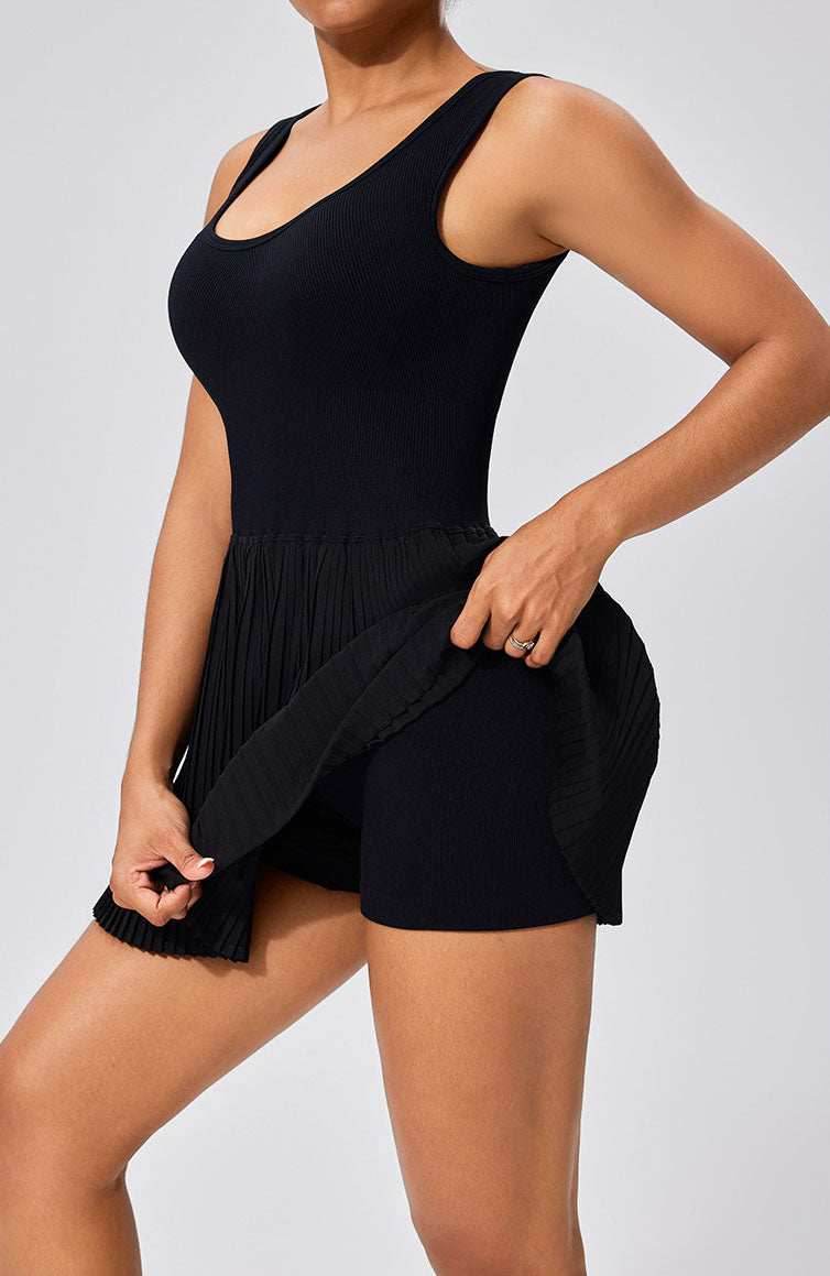 Pleated tennis dress