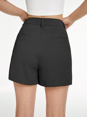 Elegant black city shorts