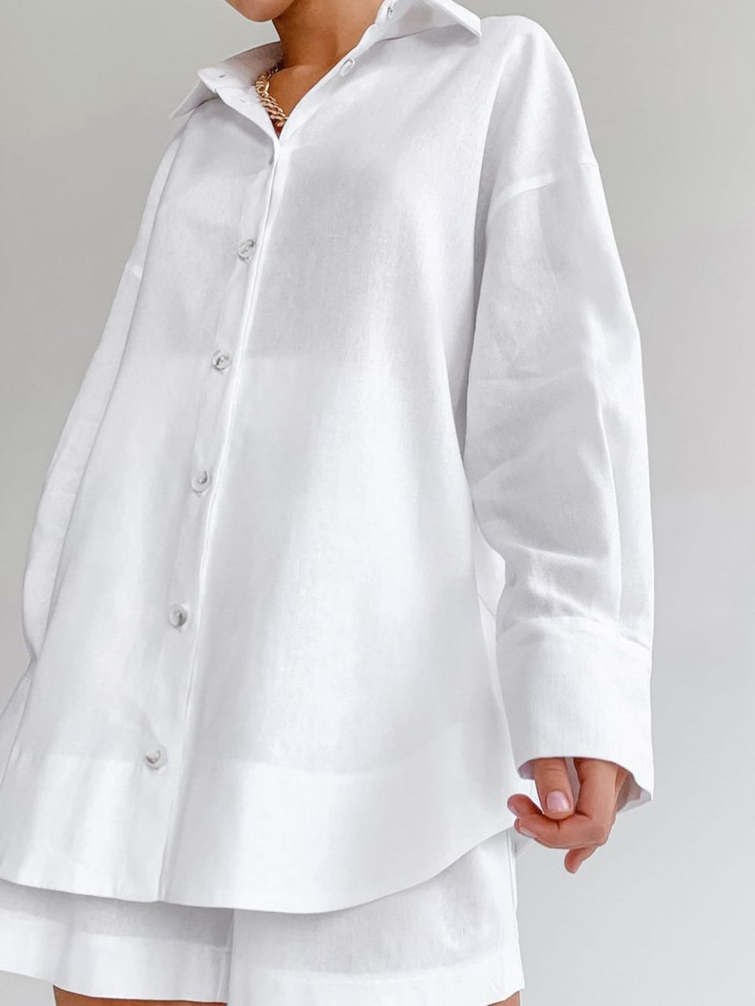 Casual shirt and shorts set