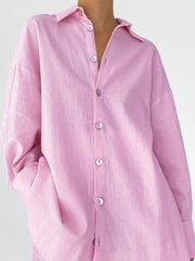 Casual shirt and shorts set