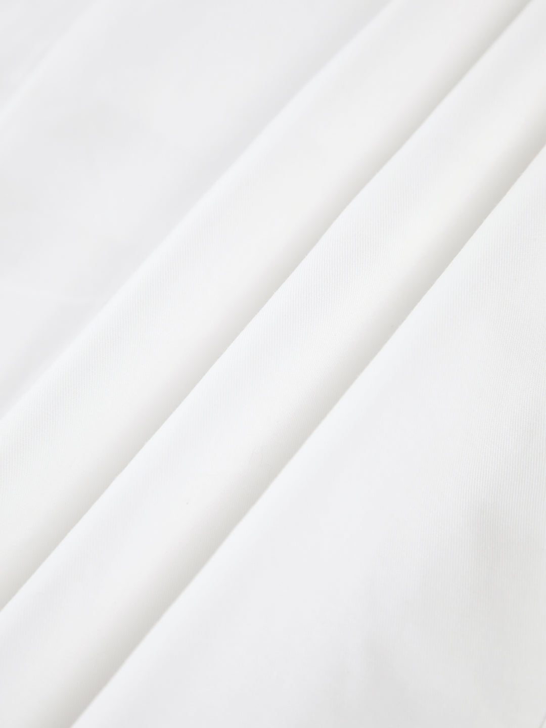 White flowing midi skirt