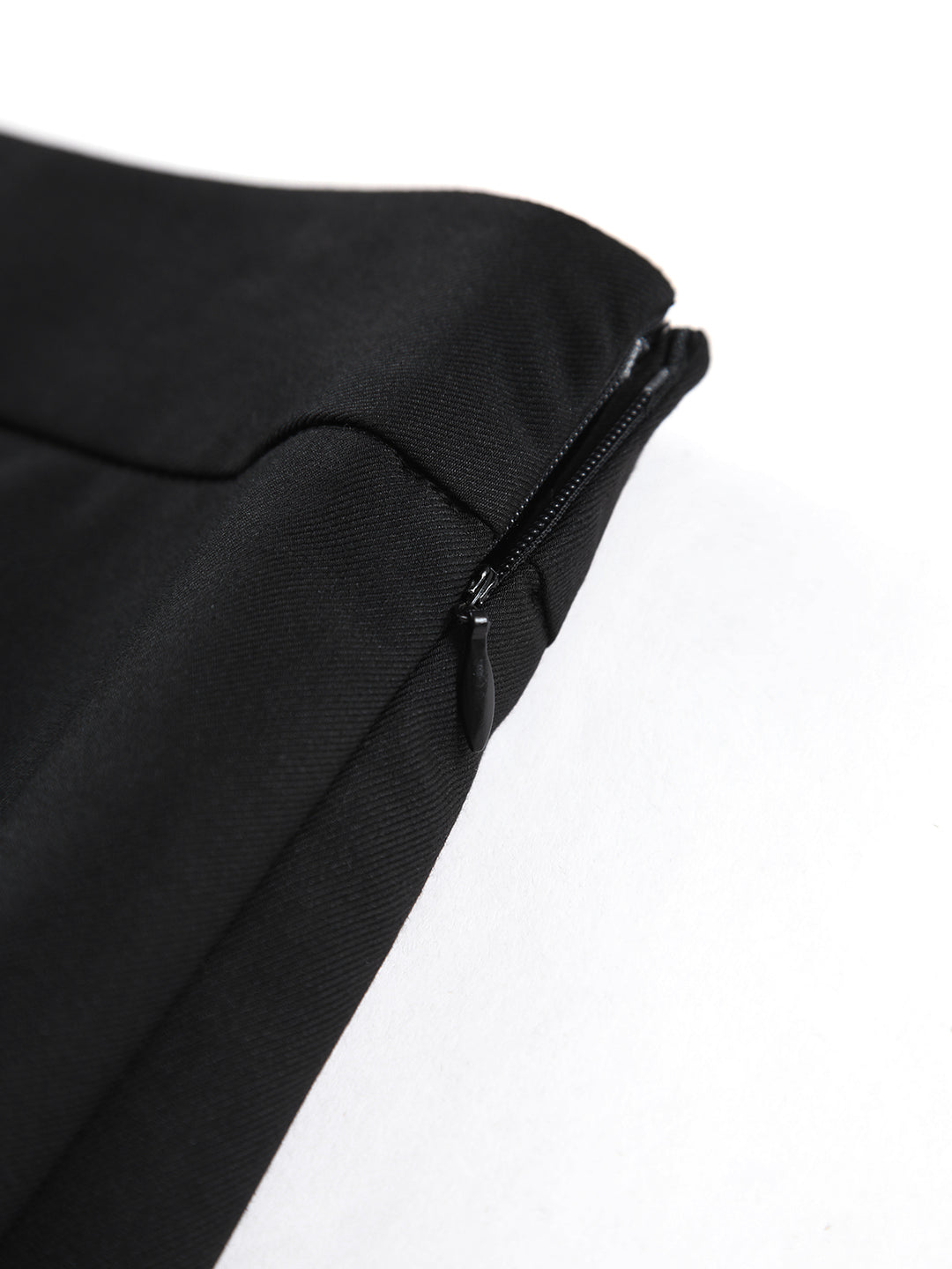 Layered midi pleated skirt