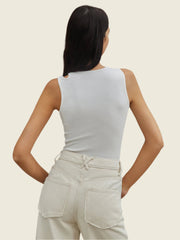 Asymmetrical cutout top