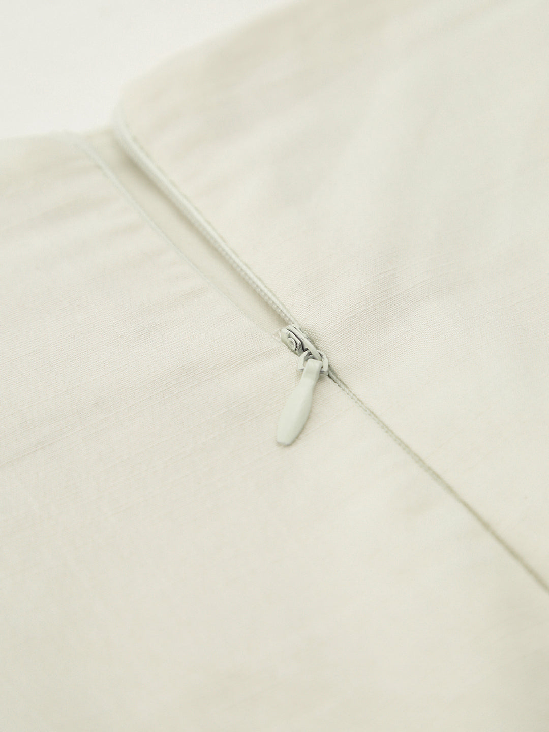 White midi skirt with black bow details