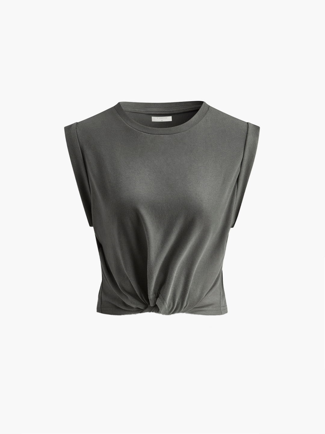 Sleeveless knotted top