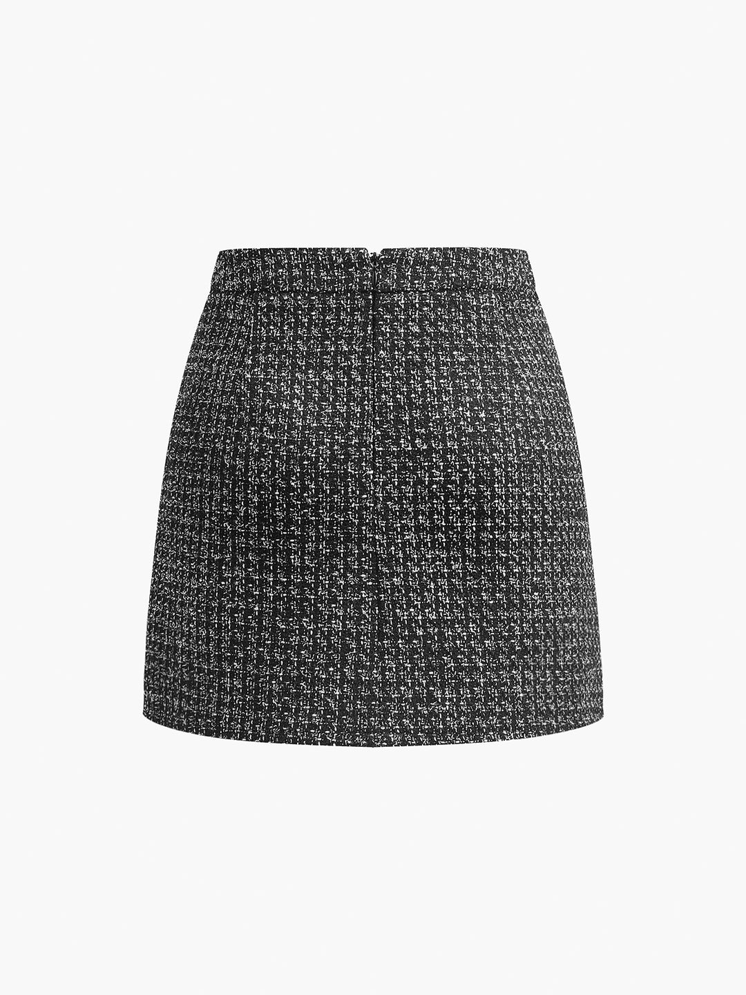 Structured mini skirt