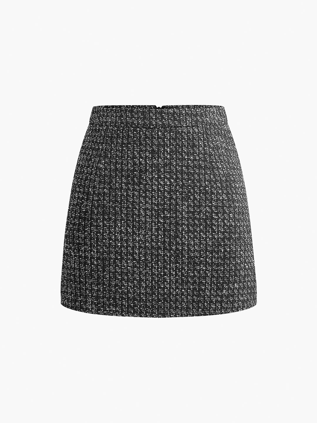 Structured mini skirt