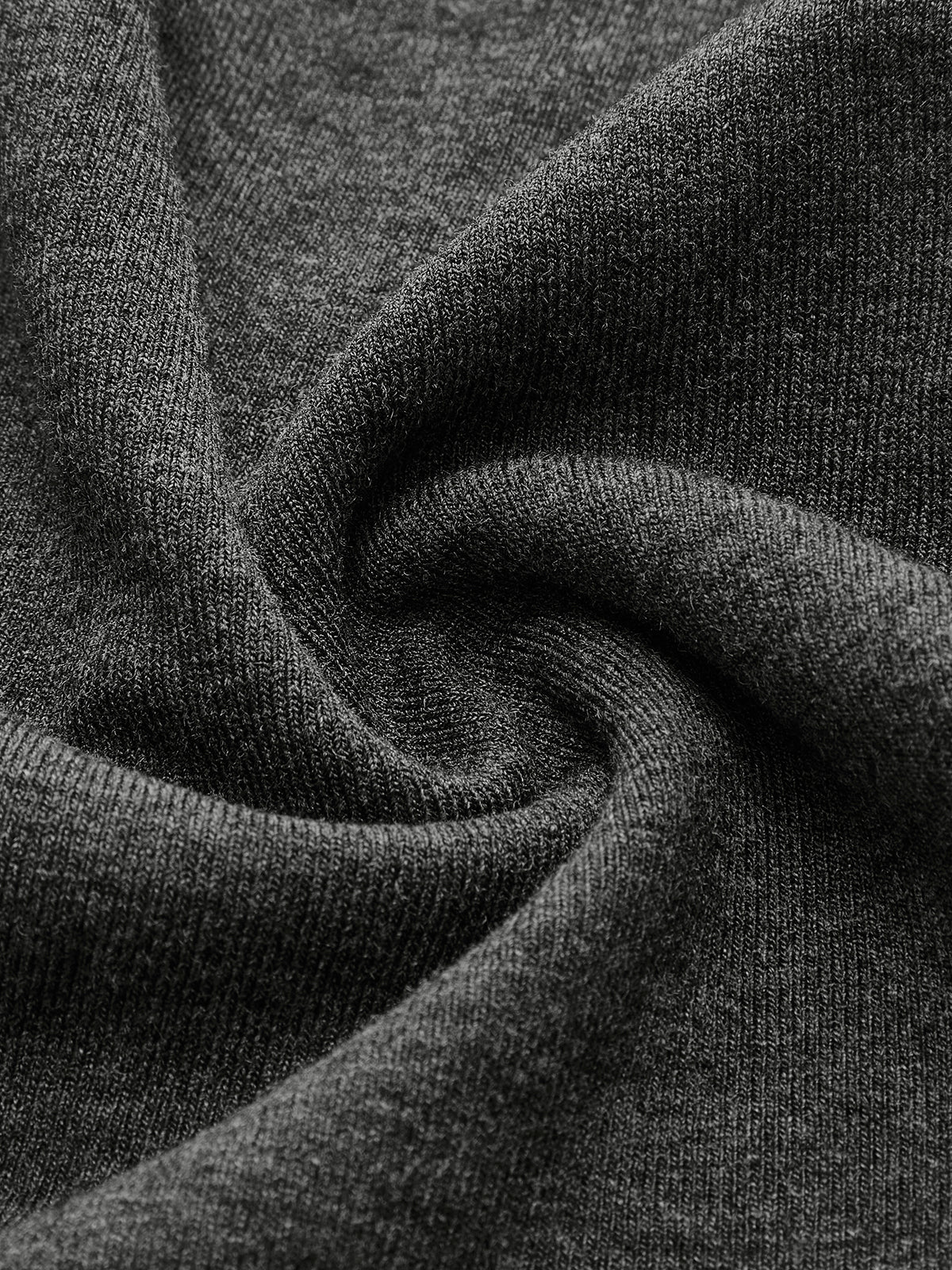 Long sleeve V-neck fitted top