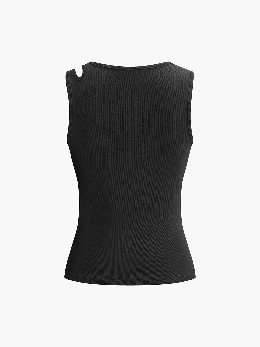 Asymmetrical cutout top