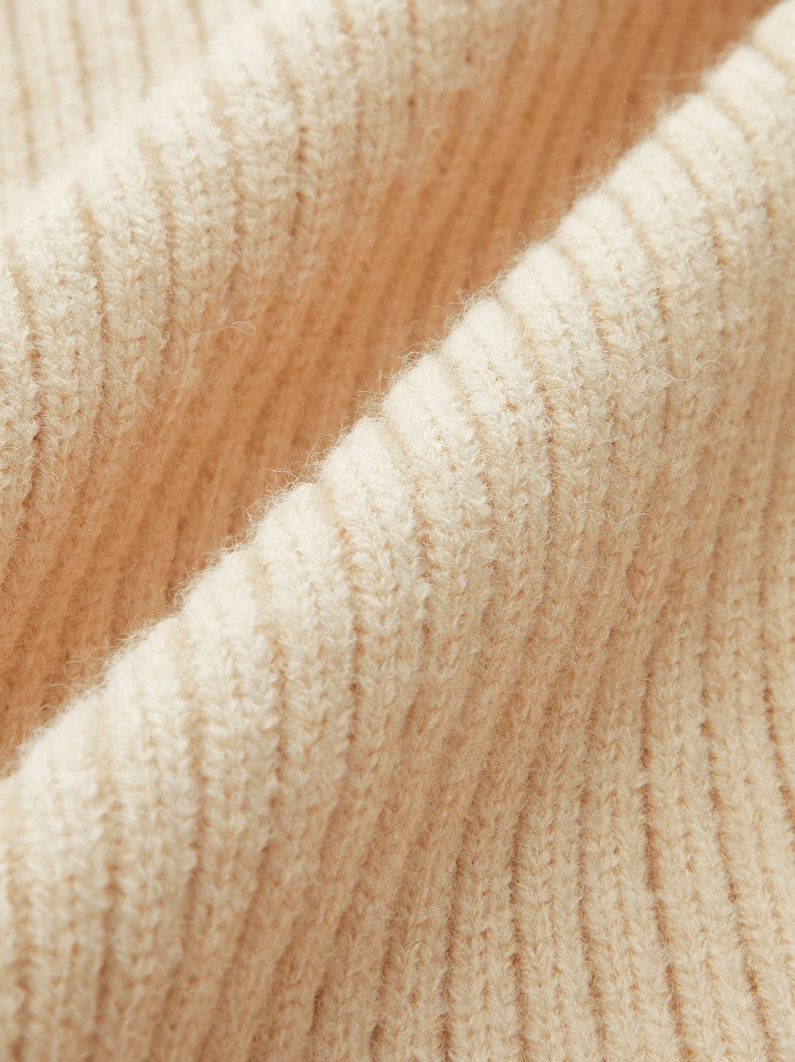 Sleeveless ribbed polo shirt