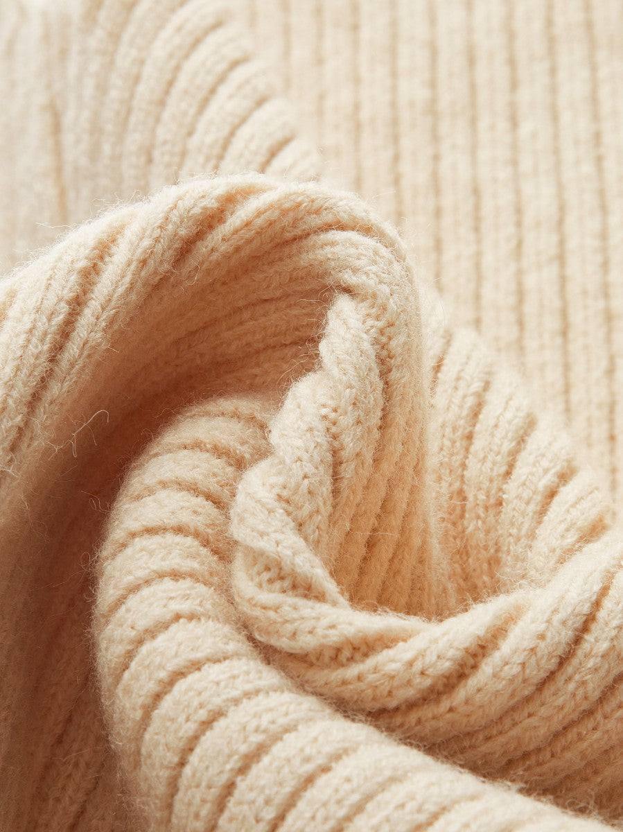 Sleeveless ribbed polo shirt