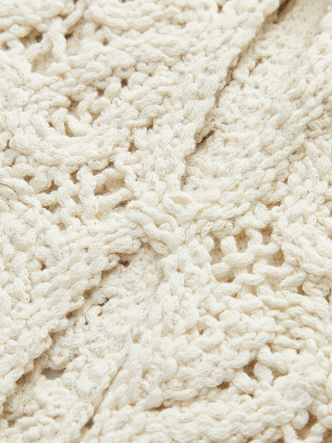 Sleeveless crochet lace top