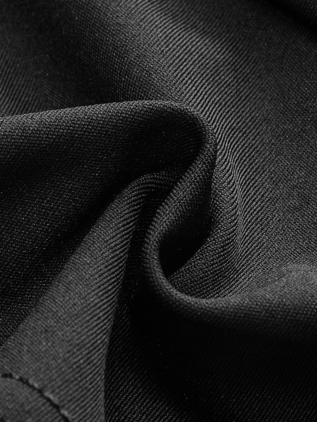 Backless top with deep neckline