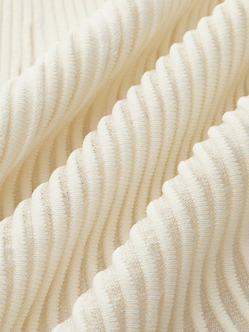 Luxurious pleated long skirt