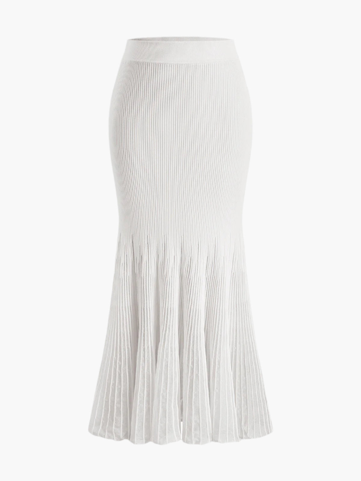 Luxurious pleated long skirt