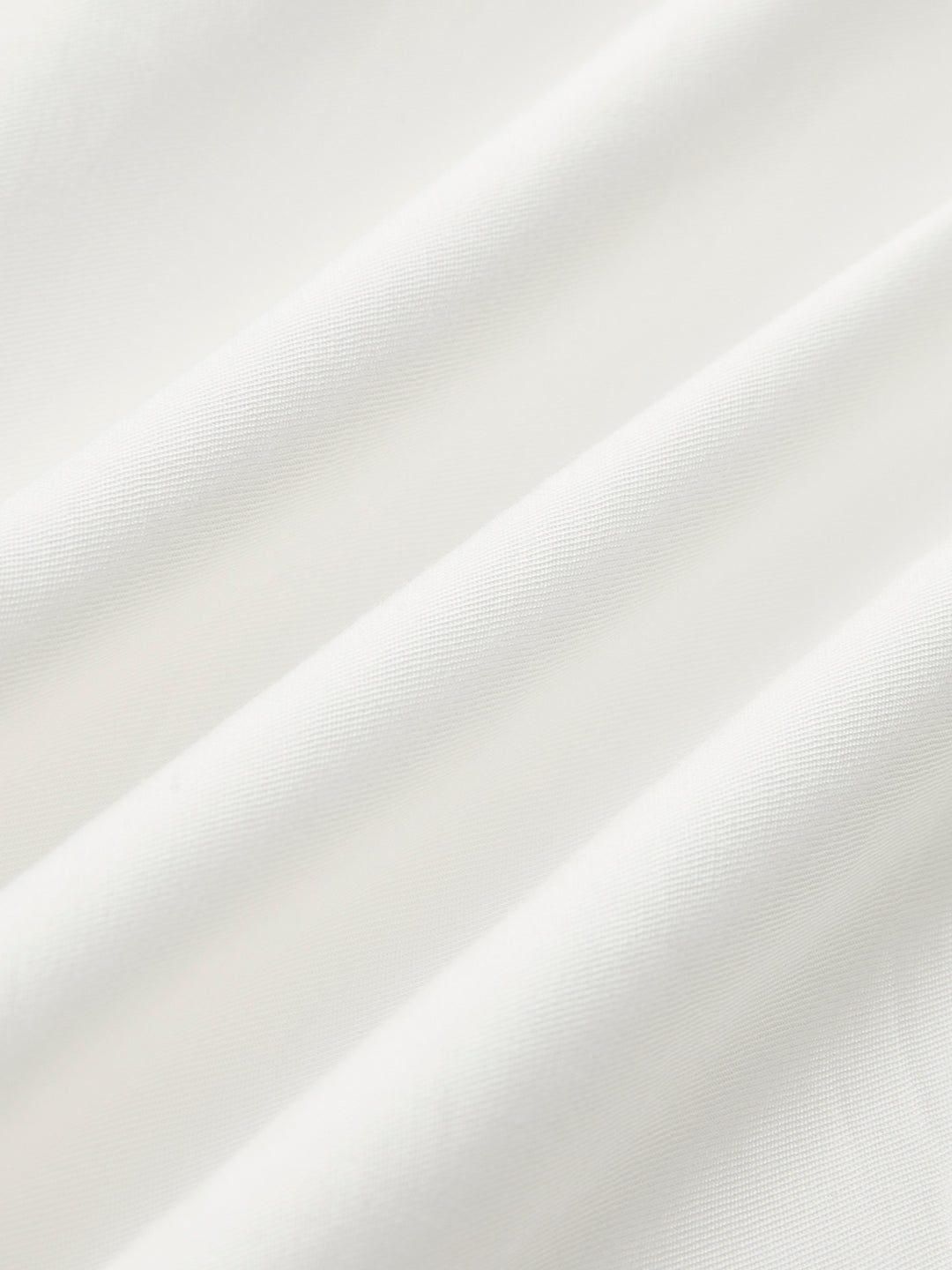 White flared long skirt