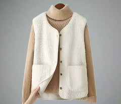 Klassisk varm ullväst