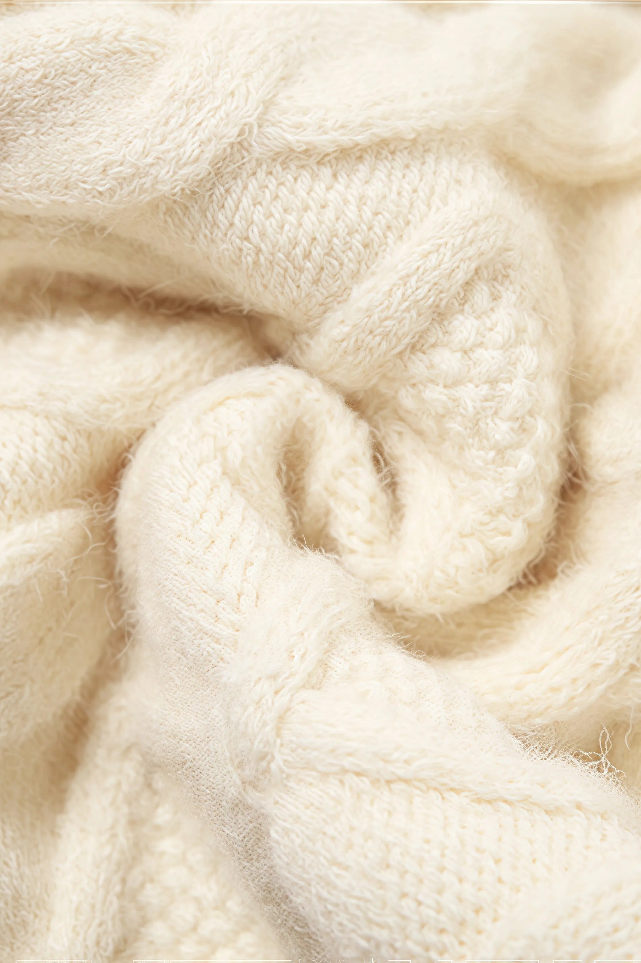 Cream cable knit mini dress