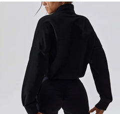 Sportig blus med justerbar midja