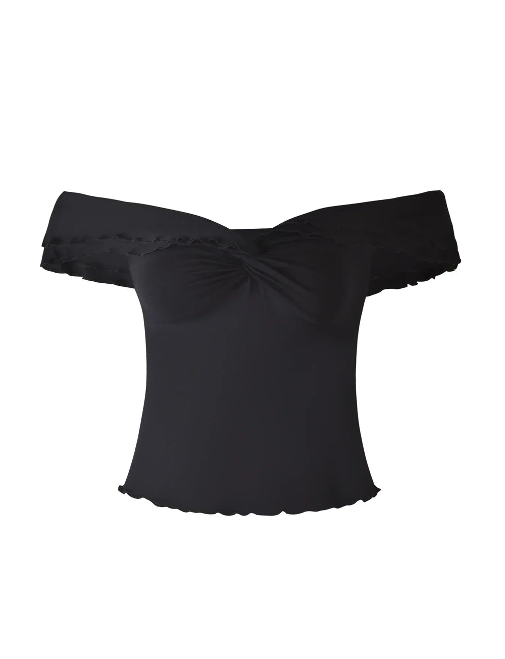 Twist-topp med lång kjol