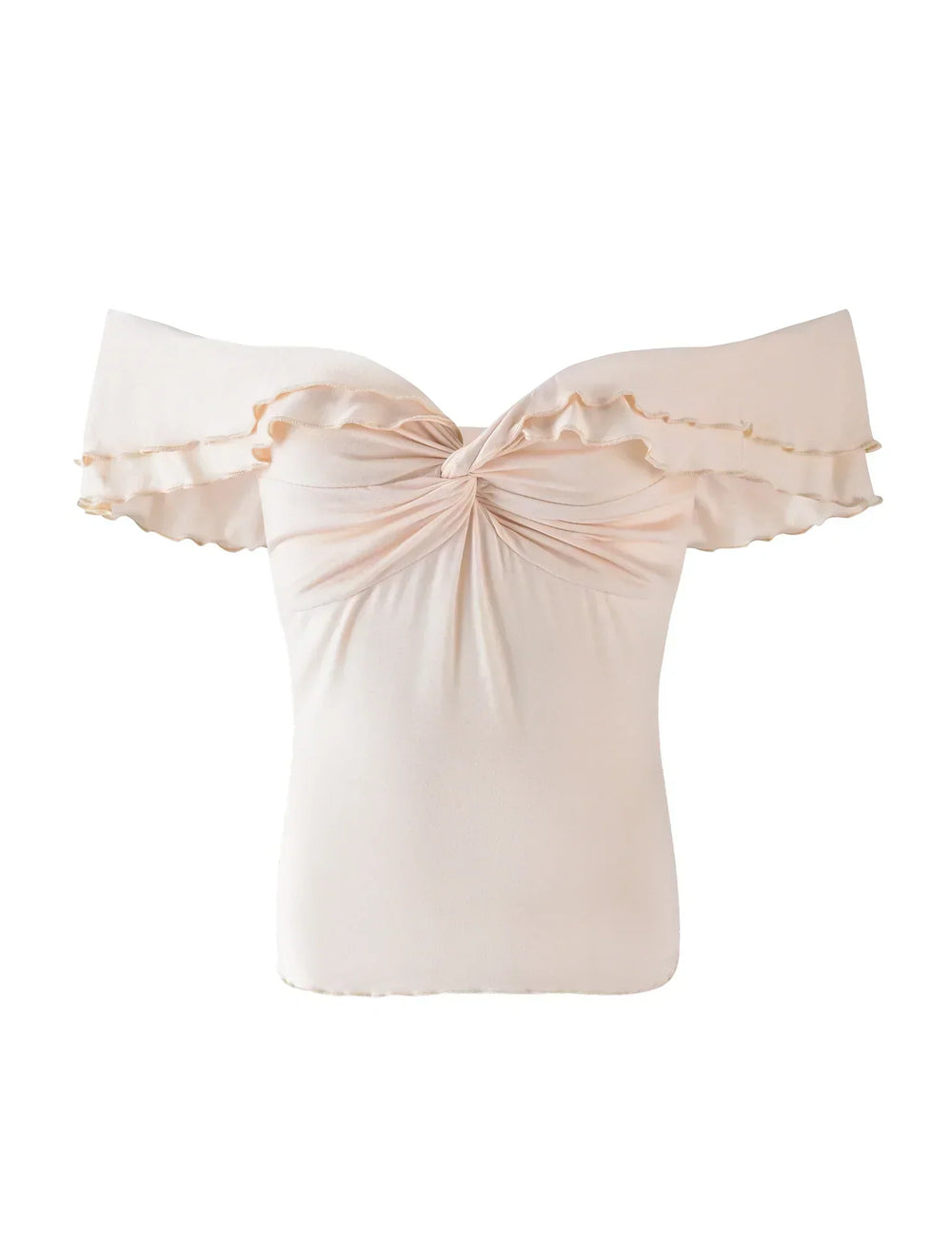 Twist-topp med lång kjol