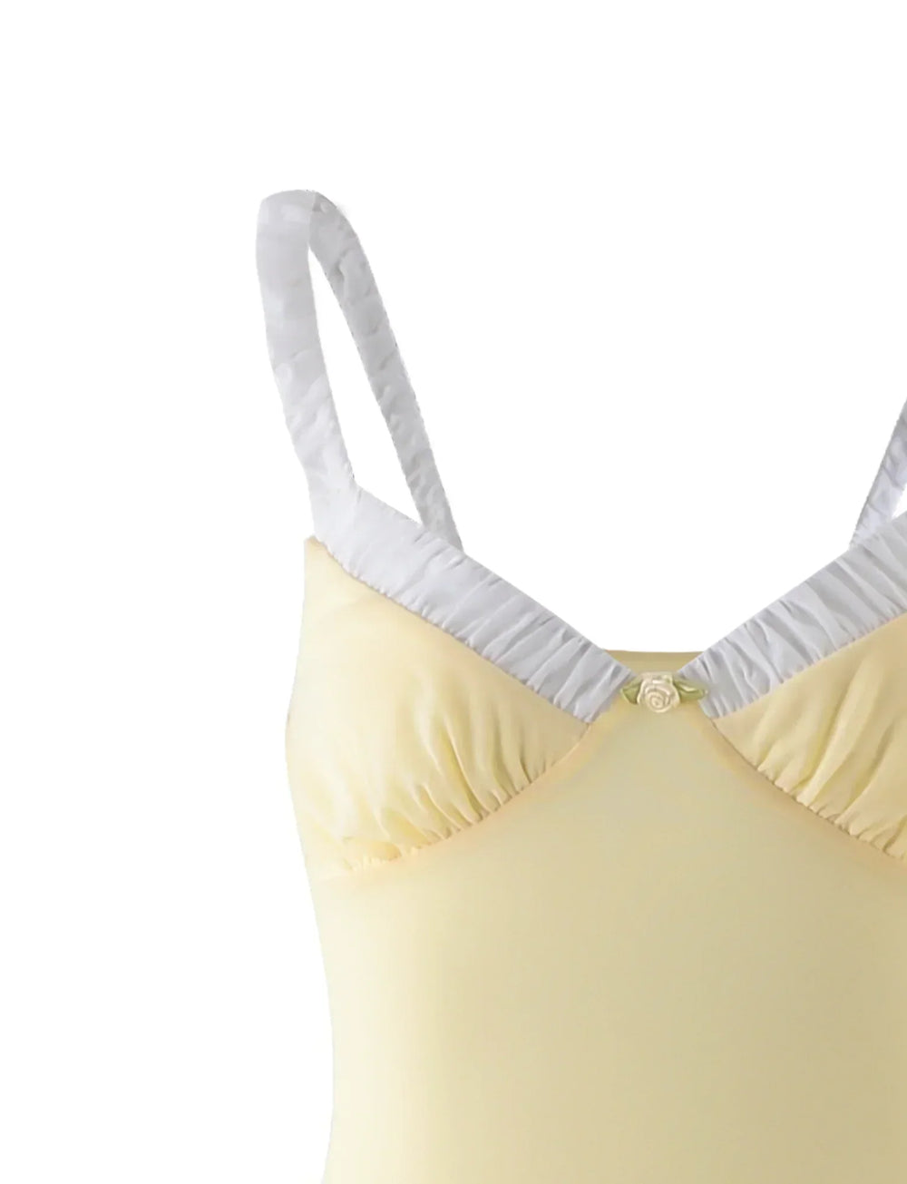 Citrongul elegant klänning