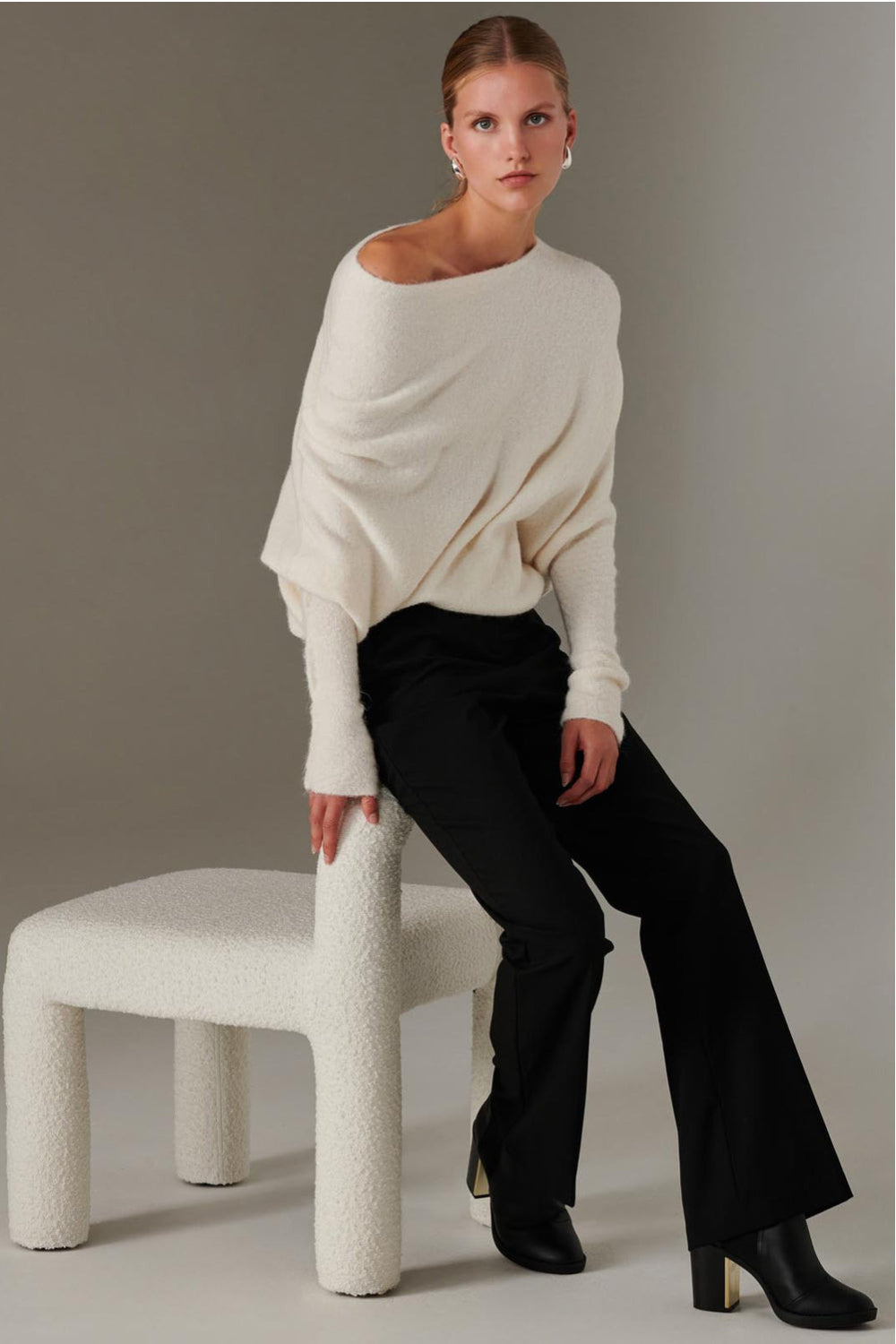 Marlowe batwing sleeve sweater