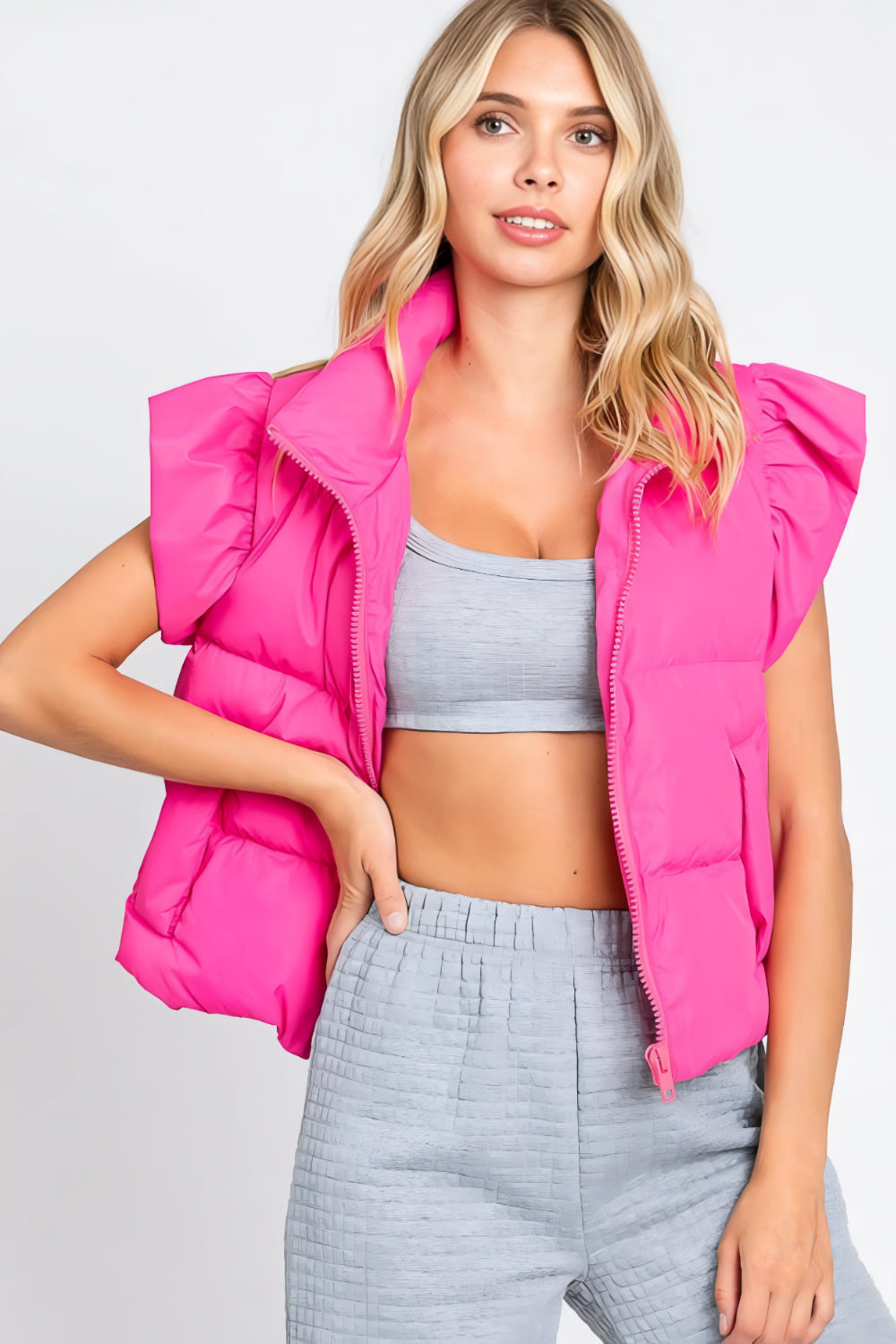 Ascending lined vest